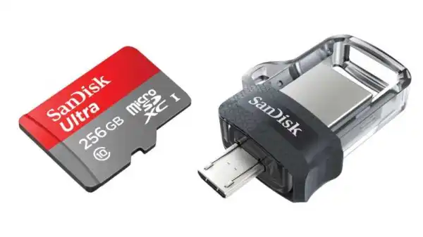 SanDisk Launches 256GB microSD Card, 2-in-1 USB-OTG Drive in India